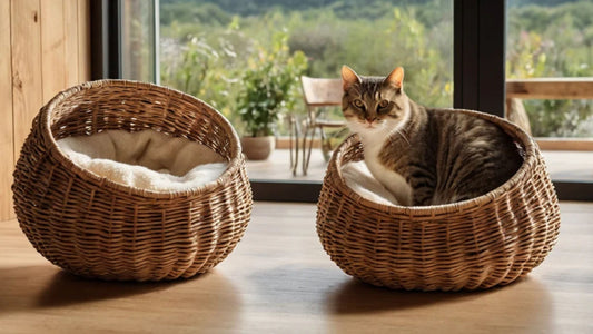 Pourquoi offrir un panier en osier pour chat ? Le couchage naturel et stylé qu'il adore
