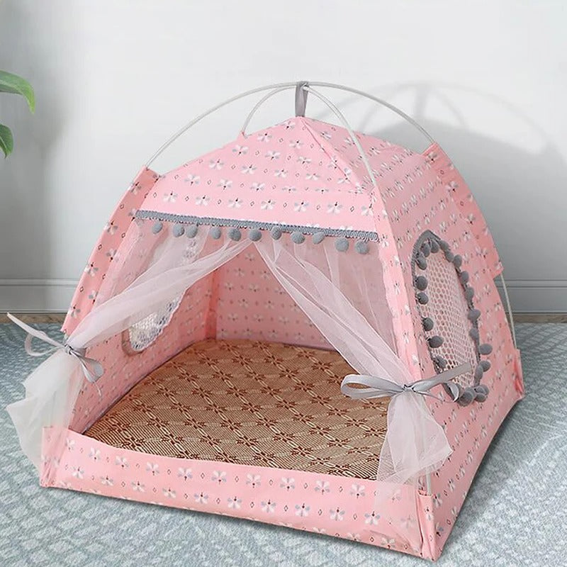 Niche pour Chats extérieur-Rose